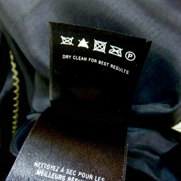 Anthropologie Maeve Black Tiered Scallop Wool Blend Pencil Skirt 4 - Picture 7 of 8